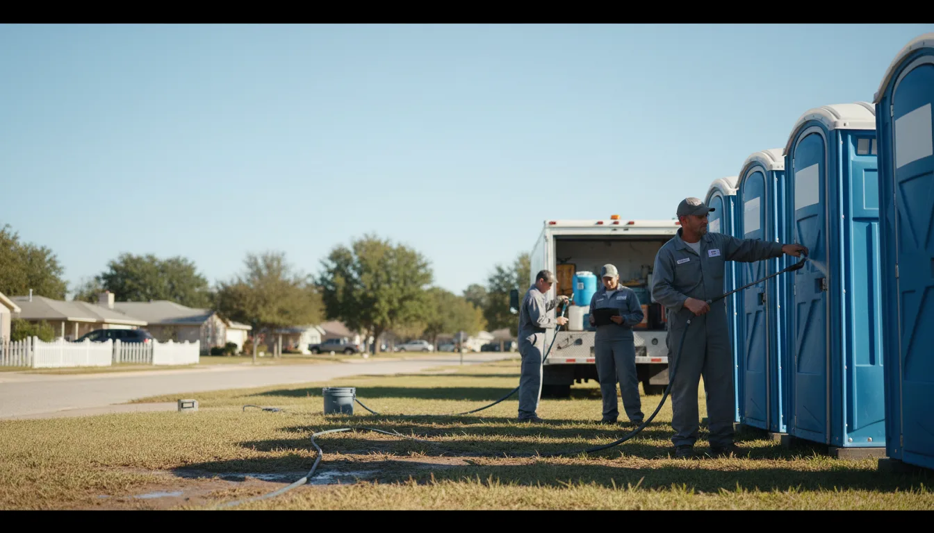 Long-Term Portable Toilet Rental in Albany, GA near me